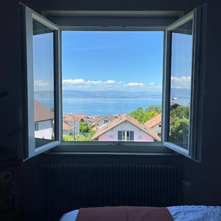Leman - Panoramic View Εβιάν-λε-Μπαιν